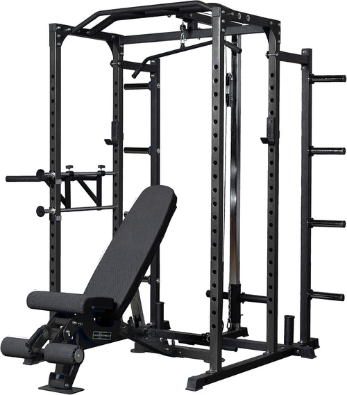 Fitness PR-1100 Power Rack - 700 Lbs Rated Lifting Cage for Weight Training